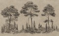 Fototapeta włoski krajobraz z drzewami Sandberg S10694 Andrea Graphite Villa Como