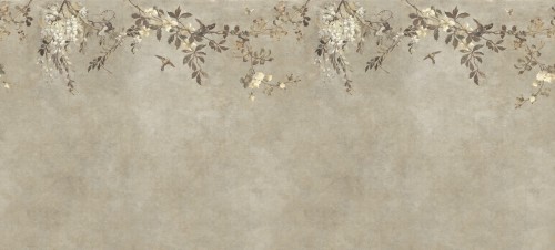 Fototapeta kwiatowa pergola Sandberg S10811 Nico Beige Villa Como