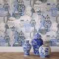 Tapeta z motywem porcelany Eijffinger 351212 Mauritshuis