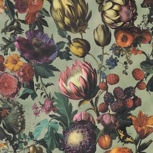 Tapeta kwiatowa z motylami Eijffinger 351231 Mauritshuis