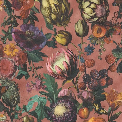 Tapeta kwiatowa z motylami Eijffinger 351233 Mauritshuis