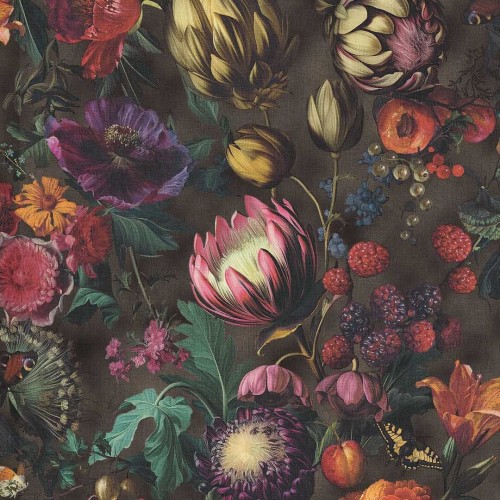 Tapeta kwiatowa z motylami Eijffinger 351236 Mauritshuis