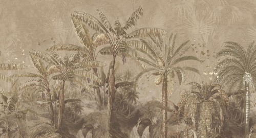 Fototapeta tropikalny pejzaż Muance MU16021 Oasis Lune Ivory