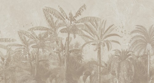 Fototapeta tropikalny pejzaż Muance MU16022 Oasis Lune Ivory