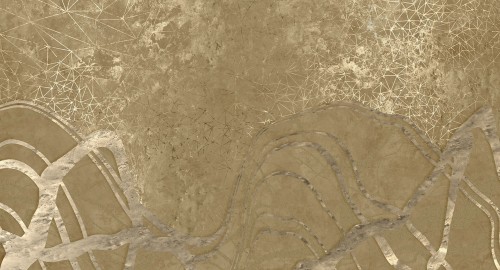 Fototapeta abstrakcyjne linie Muance MU16036 Electric Wave Ivory