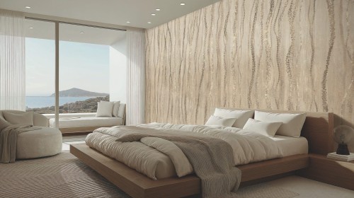 Fototapeta subtelne fale Muance MU16044 Aurora Deco Ivory