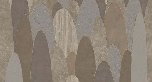 Fototapeta kamienne formy Muance MU16051 Soft Horizons Ivory