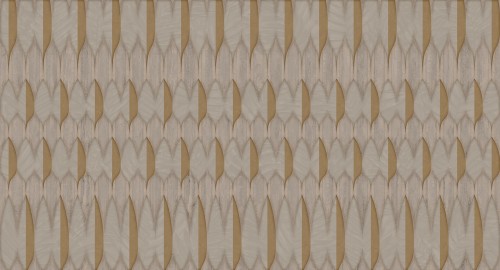 Fototapeta geometryczne liście Muance MU16060 The Heritage Ivory
