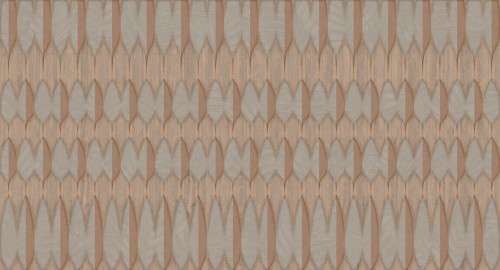 Fototapeta geometryczne liście Muance MU16061 The Heritage Ivory