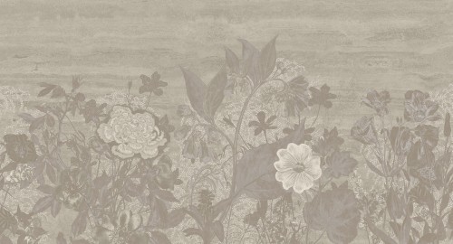 Fototapeta kwietny ogród Muance MU16063 Soft Garden Ivory