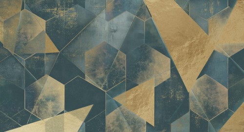 Fototapeta geometryczne kształty Muance MU16079 Noir Geometry Ivory