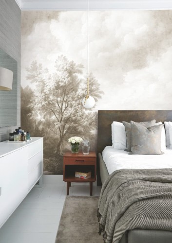 Fototapeta krajobraz natury Muance MU16092 Twilight Groove Ivory