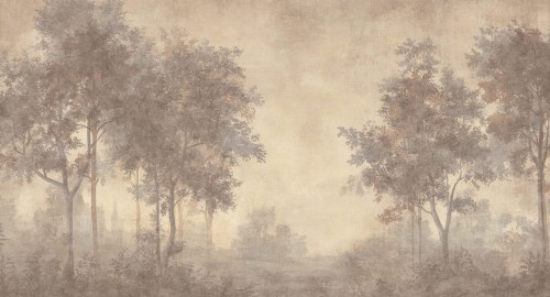 Fototapeta krajobraz drzew Muance MU16095 In The Wake of Silence Ivory