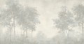 Fototapeta krajobraz drzew Muance MU16096 In The Wake of Silence Ivory