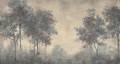 Fototapeta krajobraz drzew Muance MU16097 In The Wake of Silence Ivory