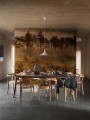 Mural sosny we mgle Boras Tapeter Studio 9774W Dimslojar Marie Mattsson