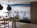 Mural mglisty las o świcie Boras Tapeter Studio 9778W Bla Timman Marie Mattsson