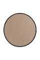 Dywan okrągły beżowy z czarnym obramowaniem Carpets & More X Magda Fornal 5010 LAILA ROUND Classics