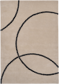Dywan finezyjne linie Carpets & More X Magda Fornal 5011 LUNA BEIGE BLACK Classics