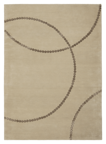 Dywan finezyjne linie Carpets & More X Magda Fornal 5012 LUNA BEIGE LIGHT BROWN Classics