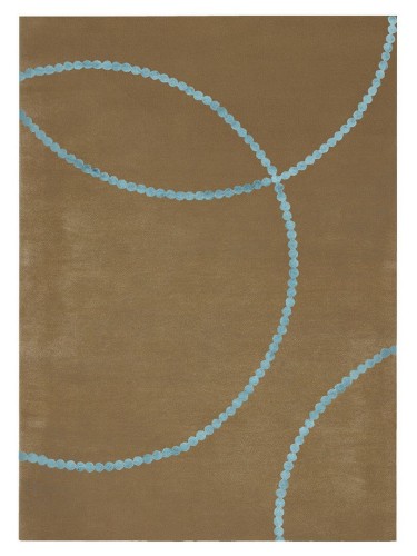 Dywan finezyjne linie Carpets & More X Magda Fornal 5014 LUNA BEIGE LIGHT BROWN Classics