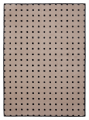 Dywan nowoczesny w kwadraty Carpets & More X Magda Fornal 5019 DELTA BEIGE BLACK Classics