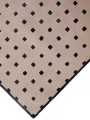 Dywan nowoczesny w kwadraty Carpets & More X Magda Fornal 5019 DELTA BEIGE BLACK Classics