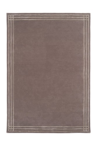 Dywan klasyczny wełniano-wiskozowy Carpets & More X Magda Fornal 5026 LINEA GREY CREAM Classics