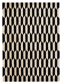 Dywan geometryczny Carpets & More X Magda Fornal 5041 NOBLE CREAM BLACK Classics