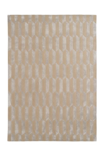 Dywan geometryczny Carpets & More X Magda Fornal 5045 NOBLE GREY BEIGE Classics
