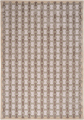 Dywan geometryczny Carpets & More X Magda Fornal 5046 SCALLOP OLIVE GREY BEIGE Classics
