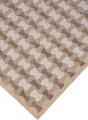 Dywan geometryczny Carpets & More X Magda Fornal 5046 SCALLOP OLIVE GREY BEIGE Classics