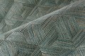 Tapeta naturalna - geometryczna z włókien rafii Arte Reflect 52480 Prismatic