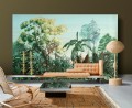 Mural tekstylny - tropikalny krajobraz Arte Paradisiac 97790 Decors & Panoramiques