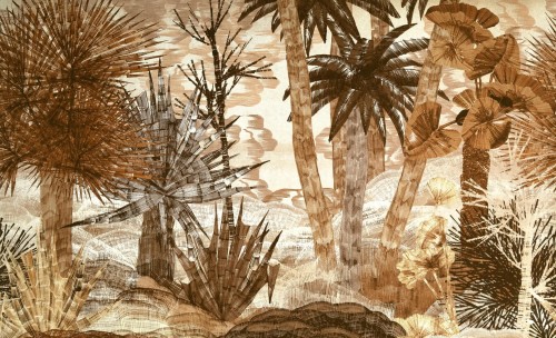 Mural tekstylny aksamitny - inspirowany naturą Arte Yasuni 97801 Decors & Panoramiques