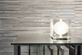 Tapeta naturalna poziome paski abaki Omexco LAN211 Moonlight Light At Night