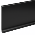 Listwa przypodłogowa aluminiowa czarna AF060B  AluFit - wys. 6 cm