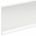 Listwa przypodłogowa aluminiowa biała AF080W  AluFit - wys. 8 cm