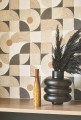 Tapeta geometryczna Casadeco RITU 201929341 Element Rituel