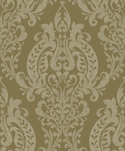 Tapeta adamaszek złota Casadeco EXIR 201992849 Quintessence Elixir