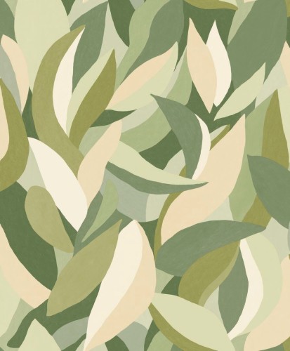 Tapeta abstrakcyjne liście Caselio ELEA 107357079 Ephyra Elea