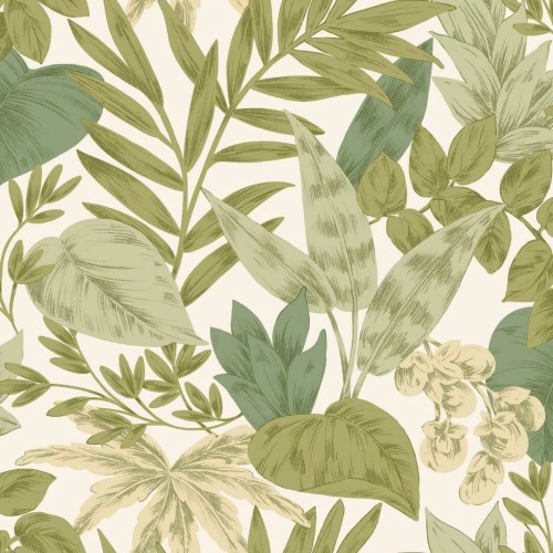 Tapeta roślinna Caselio ELEA 107367170 Kalea Elea