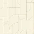 Tapeta geometryczna inspirowana art-deco Caselio MSI 107390199 Achille Maison Simeon