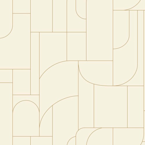 Tapeta geometryczna inspirowana art-deco Caselio MSI 107390199 Achille Maison Simeon