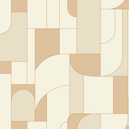 Tapeta geometryczna inspirowana art-deco Caselio MSI 107390387 Achille Maison Simeon