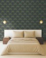 Tapeta palmy w stylu art-deco Caselio MSI 107400614 Gisele Maison Simeon