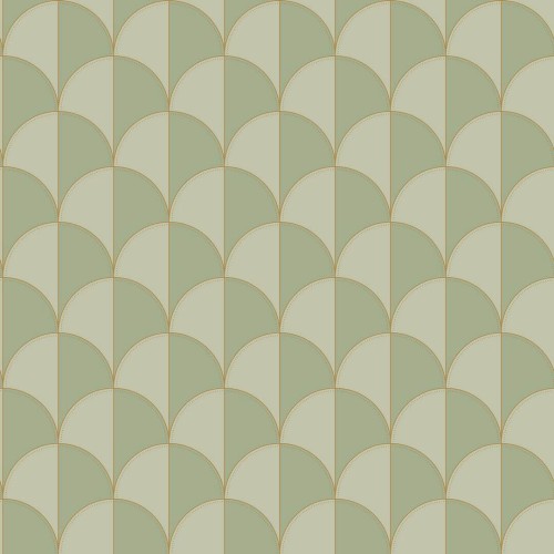 Tapeta palmety art-deco Caselio MSI 107414018 Mariette Maison Simeon