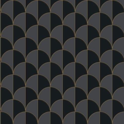 Tapeta palmety art-deco Caselio MSI 107419043 Mariette Maison Simeon