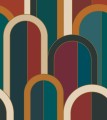 Mural w stylu art-deco Caselio MSI 107446101 M Barthelemy Maison Simeon