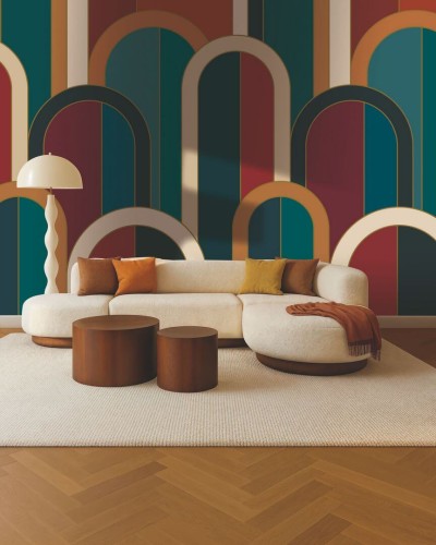 Mural w stylu art-deco Caselio MSI 107446106 S Barthelemy Maison Simeon